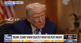 Trump's fiery six-word response to James Comey's instagram post