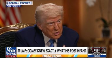 Trump's fiery six-word response to James Comey's instagram post