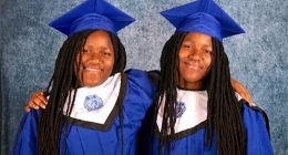 Twin sisters achieve top honors at Stephenson High