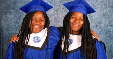 Twin sisters achieve top honors at Stephenson High