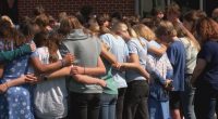 Two local private schools wear blue to honor Col. Co. deputies
