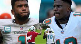 Tyreek Hill leaves Tua Tagovailoa off top QB list in Dolphins drama