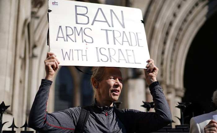 UK High Court hears legal challenge over British government's role in arming Israel