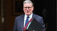 UK Prime Minister Keir Starmer leaving 10 Downing Street.