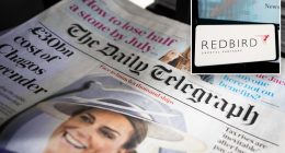 US firm RedBird strikes $675M deal for Britain's Telegraph