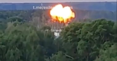 Explosion at a plant supplying Putin's armed forces.