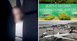 Unruly passenger zip-tied after trying to open cabin door during midair meltdown on Texas-bound flight