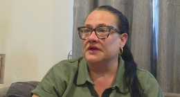 This woman's son was seriously hurt when his motorcycle was intentionally sideswiped on Hwy 26, May 5, 2025 (KOIN)