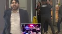 Video shows moment suspected gunman outside Jewish Museum is arrested while shouting ‘Free free Palestine’ as witnesses describe helping him before realizing he was the killer