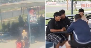 Video shows students, educators jump into action to save choking Manuel Garcia at Woodlake High School in California