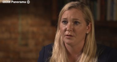 Virginia Giuffre in a BBC Panorama interview.