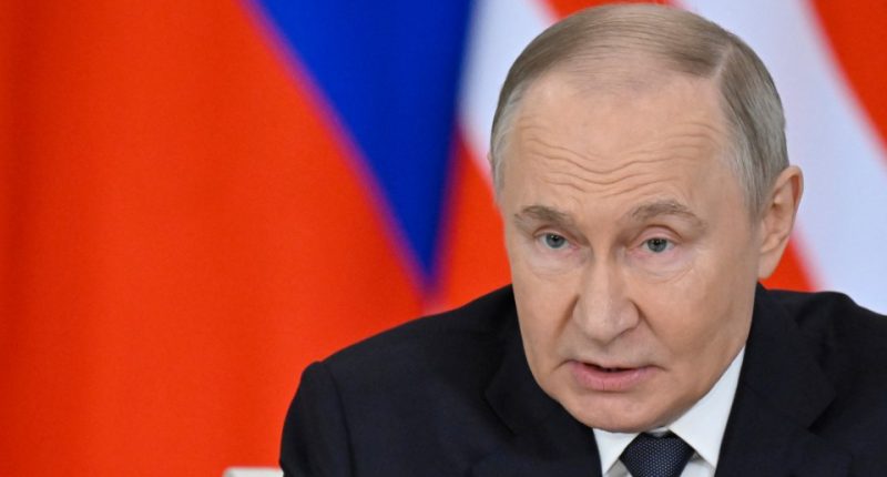 Vladimir Putin speaking.