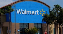 Walmart store in Oceanside, California.