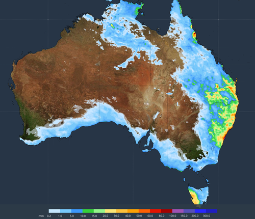 Much of Australia's east coast is set for an entire week of wet weather.