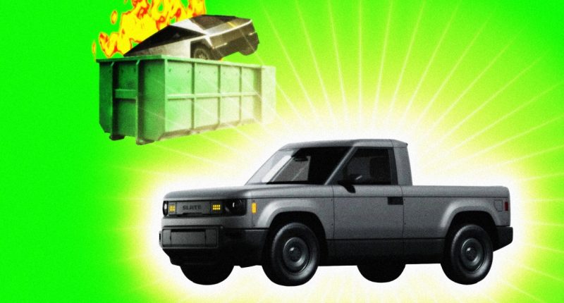 What if Tesla made a Slate-like EV instead of the Cybertruck?