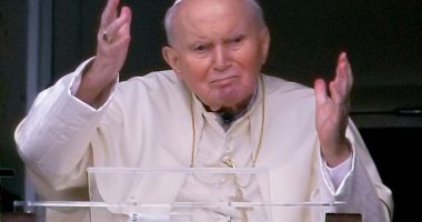 What is the traditional Sunday blessing that popes deliver in St. Peter’s Square?