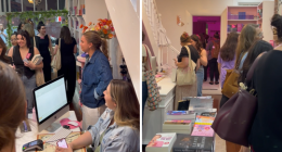 Women flocked to Romancing The Novel in Paddington last weekend for a Bound To Roam 'book crawl'.