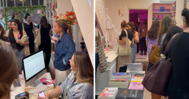Women flocked to Romancing The Novel in Paddington last weekend for a Bound To Roam 'book crawl'.