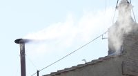 White smoke over Sistine Chapel as new pope chosen