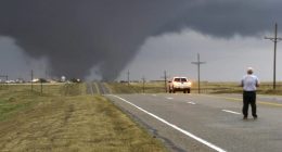 Why you shouldn't park under an overpass a during tornado