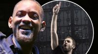 Will Smith surprises Calvin Harris fans by introducing him at fest