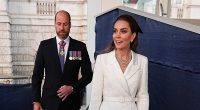William and Kate beam as they step out for VE Day concert