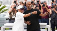 With a whirlwind stop from Denzel, Spike unveils 'Highest 2 Lowest' in Cannes