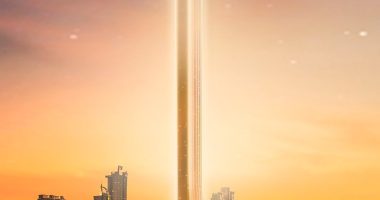 Illustration of the Sienna Tower, a 500-meter-tall residential building named after Ayrton Senna.