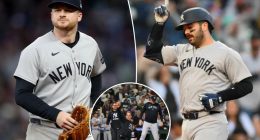 Yankees' win over Mariners overshadowed by Oswaldo Cabrera injury