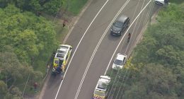 An eight-year-old is fighting for life after being struck by a car in Sydney's north