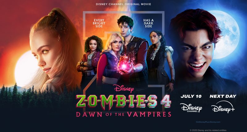 'ZOMBIES 4: Dawn of the Vampires' trailer: Milo Manheim, Meg Donnelly are camp counselors amidst a Daywalker vs. Vampire rivalry