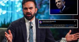 Zohran Mamdani trashed Barack Obama as 'pretty damn evil' in unearthed tweets