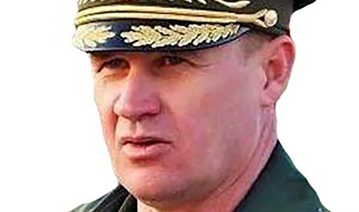 Portrait of Col-Gen Andrey Mordvichev.