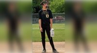 Brinley Stephens is an 11-year-old student athlete in Astoria, May 2025 (Tracy Burchfield)