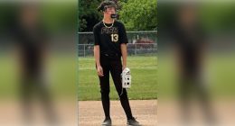 Brinley Stephens is an 11-year-old student athlete in Astoria, May 2025 (Tracy Burchfield)