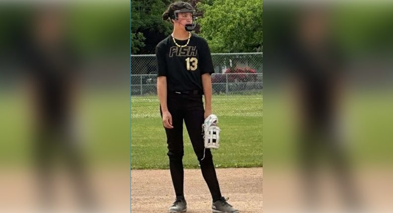 Brinley Stephens is an 11-year-old student athlete in Astoria, May 2025 (Tracy Burchfield)