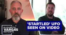 'Startled' UFO in video appears to evade camera, whistleblower claims