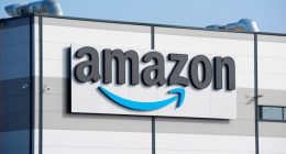 An Amazon logo
