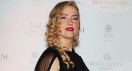 Amber Heard fuels speculation over who father of her twins is as fans guess it's ex Elon Musk