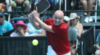 Andre Agassi Makes His Pro Pickleball Debut