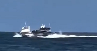 Border agents shoot out boat engines to stop smugglers