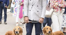 James Middleton was in attendance for the annual Chelsea Flower Show opening day at the Chelsea Hospital, west London