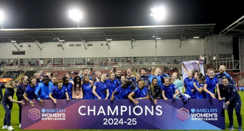Chelsea Rewrite WSL Records As They Secure Sixth Title In Succession