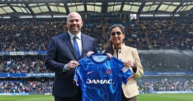 Chelsea reveal Dubai-based company as their new shirt sponsor for just a MONTH - after 50 games without one... and the deal includes building 'football-themed' high-end flats