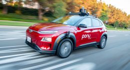 Chinese startup Pony.ai reports first robotaxi fire, no injuries