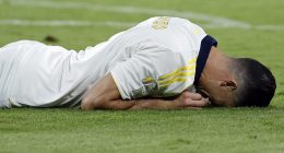 Cristiano Ronaldo fluffs his lines with woeful penalty for Al-Nassr as he endures a frustrating night in front of goal... before finally scoring from the spot in stoppage time