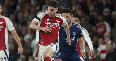 Declan Rice feels Arsenal are on the brink of a gold rush ahead of PSG clash but the final step - winning a trophy - is often the hardest, writes OLIVER HOLT