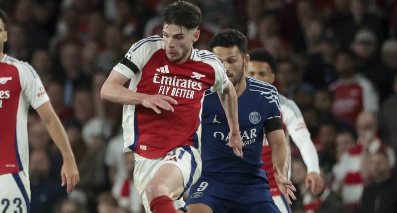 Declan Rice feels Arsenal are on the brink of a gold rush ahead of PSG clash but the final step - winning a trophy - is often the hardest, writes OLIVER HOLT