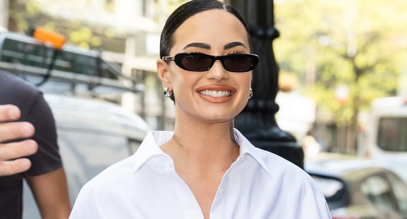 Demi Lovato 'throws bachelorette party in Las Vegas'... days before wedding to Jordan Lutes