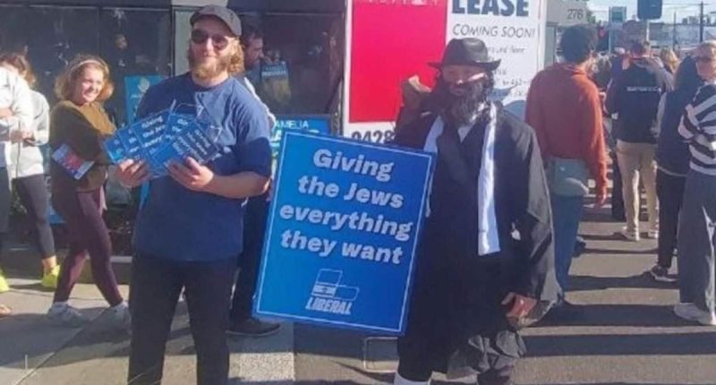 Disgusting moment election campaign turns ugly - leaving Aussies visibly shocked
